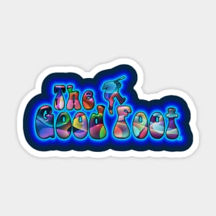 THE GOOD FOOT - (full color with glow) Sticker